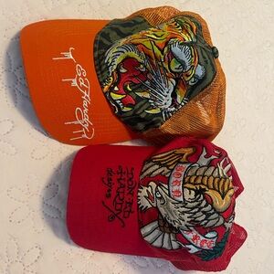 🧡❤️SUPER CUTE VINTAGE ED HARDY HATS🧡❤️
